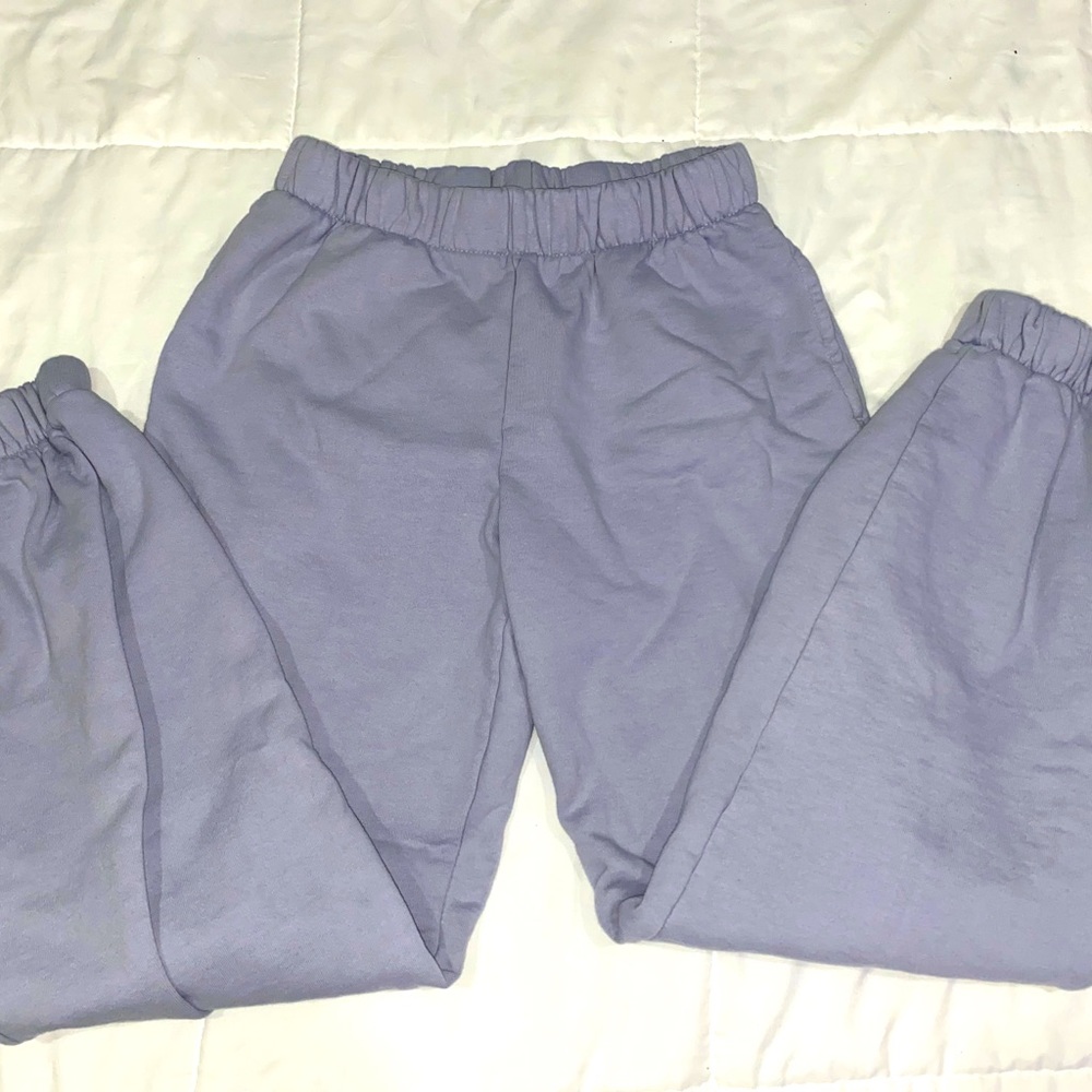 Brandy Melville lilac sweats